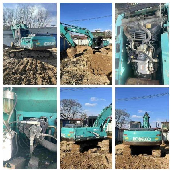 Kobelco SK200-8 Used Hydraulic Excavator 20 Ton Second Hand