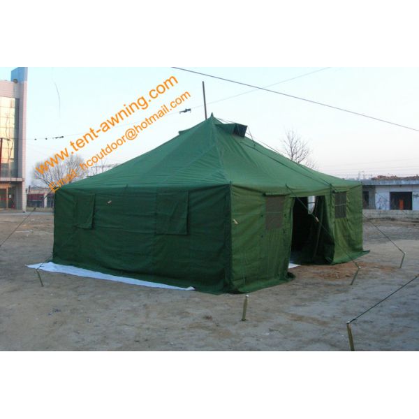 Waterproof Outdoor Army Tent Pole-style Galvanized Steel Waterproof Military Camping Tents