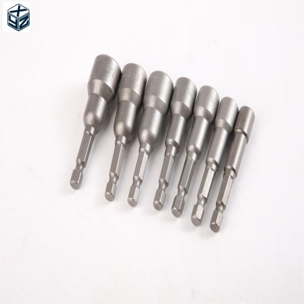 CRV Material 9mm*65mm*5PC Magnetic Nut Driver Set for 1/4in Drive