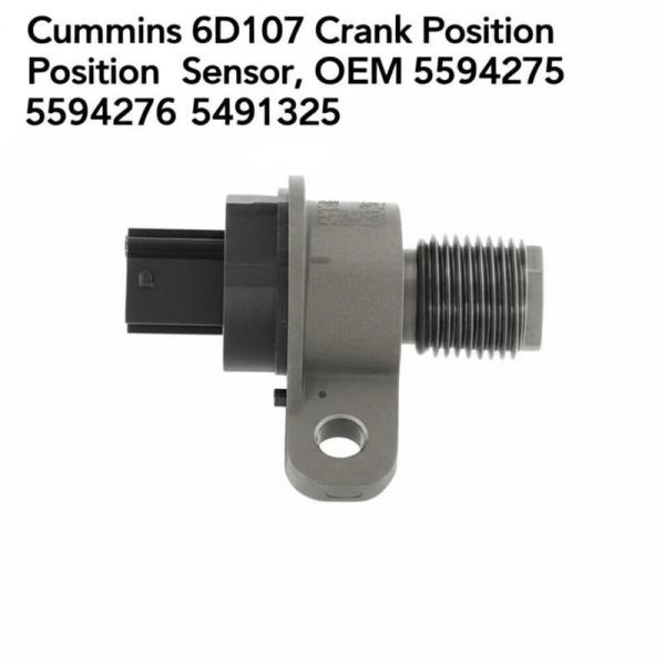 Sensor de posición del cigüeñal Cummins 6D107 OEM 5594275 5594276 5491325