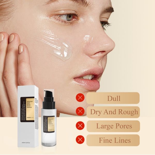 Sanil  Mucin Face Serum  Powerful Whitening Revitalizing Pore Shrinking Moisturizing Essence Face Skincare for Sensitive Skin