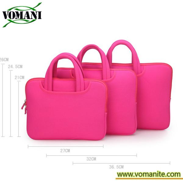 Nylon laptop shoulder strap bag handbags sleeve for apple Macbook Pro air