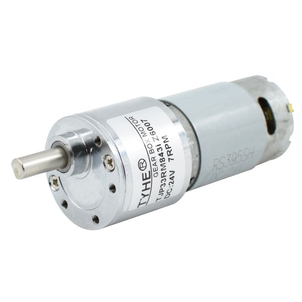 Micro D33mm 14.4v 7.2v 12v 24v Dc Gear Motor For Fish Feeder 1.5nm 60rpm 100rpm