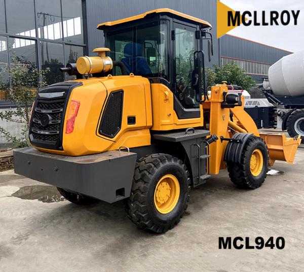 Multipurpose 2.5 Ton Wheel Loader Equipment With 1.2m3 Bucket