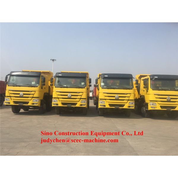 Multi Color Heavy Duty Dump Truck Customized Capacity Off Road Dump Truck