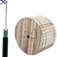 Cabo de fibra ótica exterior do núcleo de GYXTW 12 com água que obstrui a camada