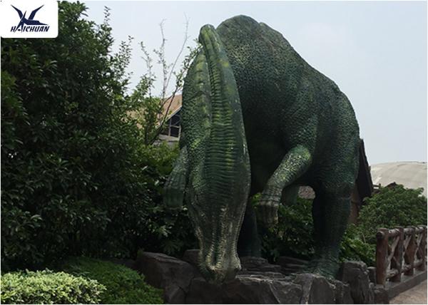 Steel Frame Large Fibreglass Animals , Life Size Animal Garden Statues 