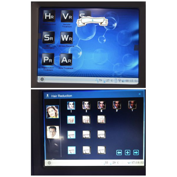 Reducción del cabello IPL SHR Elight Machine 650nm-950nm 560nm-950nm para el antienvejecimiento