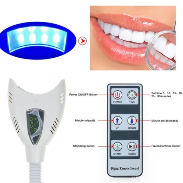 Зубы трубки гусыни MD-666 зубоврачебные забеливая машину 6000LM 490nm