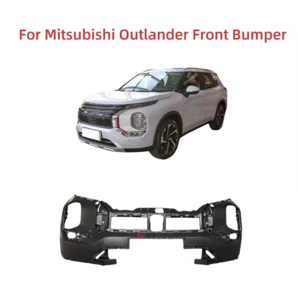 New High Quality 6400L369 Front Bumper for Mitsubishi Outlander 2022-2024 Front Skirt Protector with 6 Months Warranty