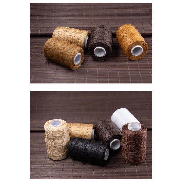 Artisanat de bricolage couture en cuir artisanal avec des outils de couture à la main