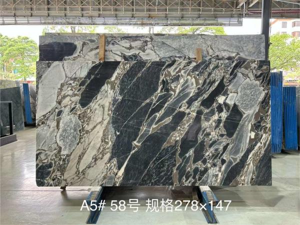 Polished Door Border Design Wall Marbl Elephant White Marble Slab with 20mm Thickness