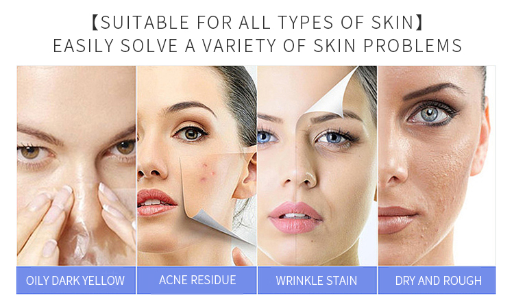 2 Generation 6-in-1 Bubble Facial Cleaning Machine Multi-functional Facial Cleaning Care Instrument for Commercial and Home Use.