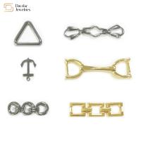 Accessoires pendants faits sur commande de Ring Buckle Metal Chain Bag de triangle