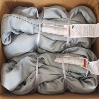 ASME B30.9 Grey Polyester Lifting Sling Round 32000 livres verticales résistantes