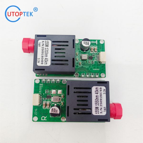 Customized 1-Channel Video + UART TTL SBUS TX RX Optical Terminal Module Drone FPV Fiber Optic Media Converter