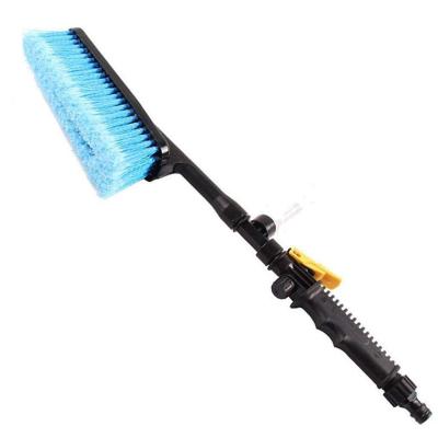 Multifunctional Soft Bristle Car Detailing Brush With Foam Bottle