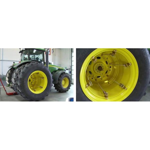 42CrMo Forged Tractor Dual Wheel Clamp Assembly with Forging Process