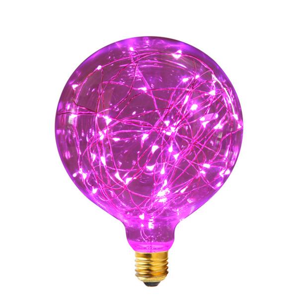 1.5w  Decorative Filament Bulbs G80  G95  G125  E27 Led Lamp E27 Filament