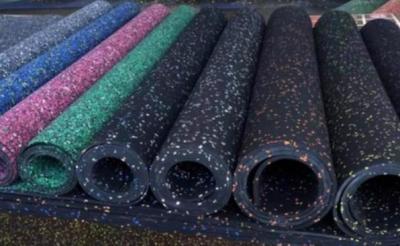 Isolação sadia de Mats Rubber Coils Shock Absorbing do amortecedor do Gym