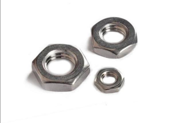 M16 M18 Stainless Steel Hex Metal Nut HEXAGON THIN NUT SUS304 SUS316 for Industrial Applications
