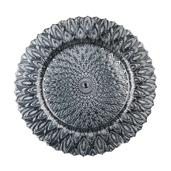 Factory Customized Machine Made Spray Glass Charger