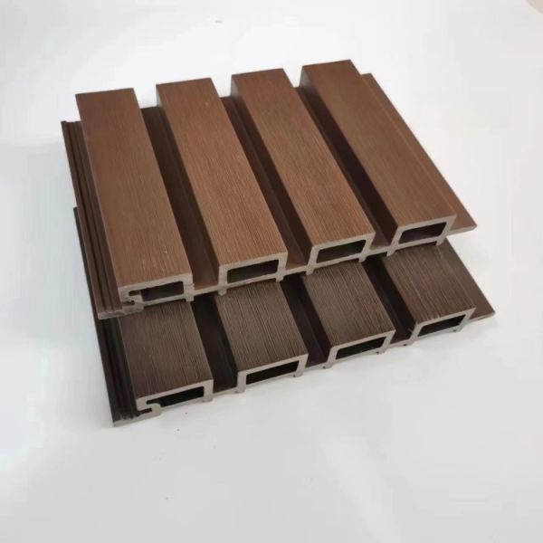Материал PE Внешние стеновые панели WPC для наружной оболочки и устойчивости к погодным условиям