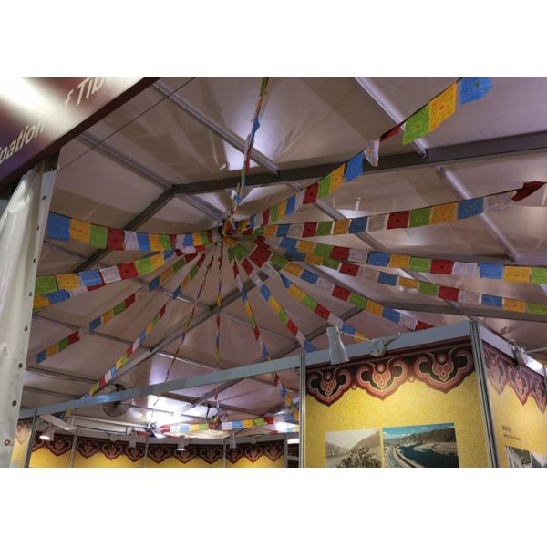 White Aluminium Expandable 60m Wedding Event Tents