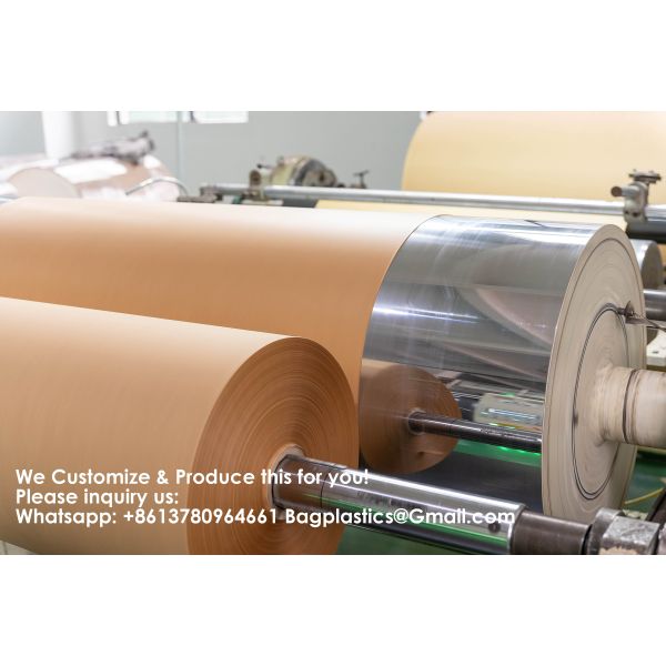 Eco-Friendly Kraft Paper Tape, Biodegradable Kraft Paper Tape, Recyclable Writable Packing Tape, Non-Coated Surface For Masking, Sealing