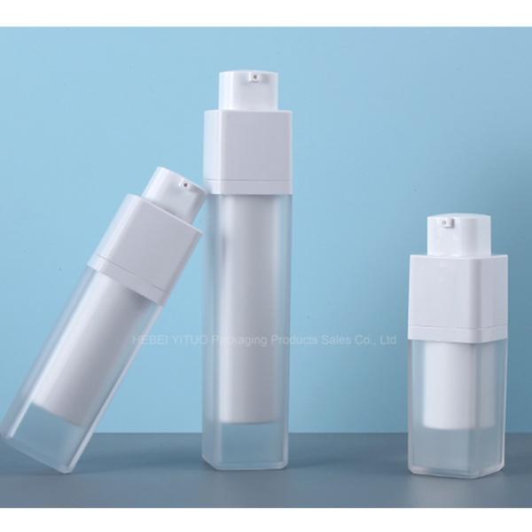 Customized Airless Pump Bottles Refillable 50ml For Cosmetics