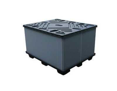 PP Plastic Pallet Bin Corrosion Resistant Collapsible Pallet Crates Recyclable
