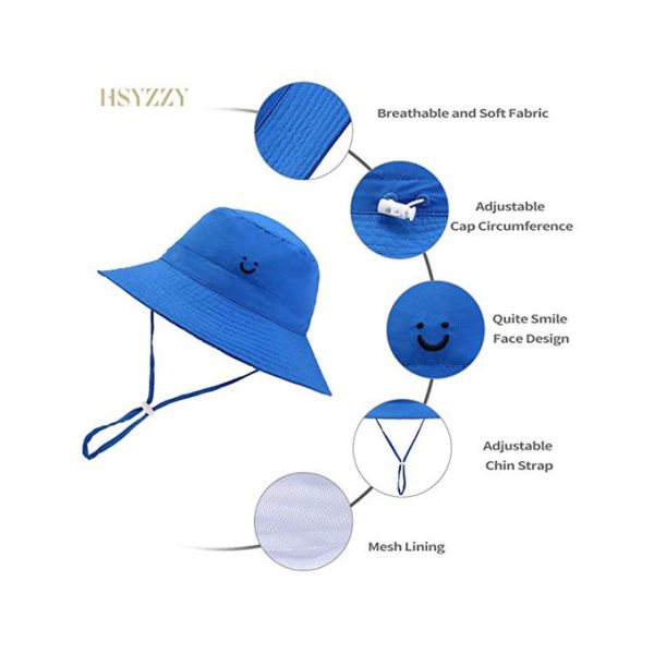 Ткань крышки ведра детей шляпы Солнца щитка ребят лета общая