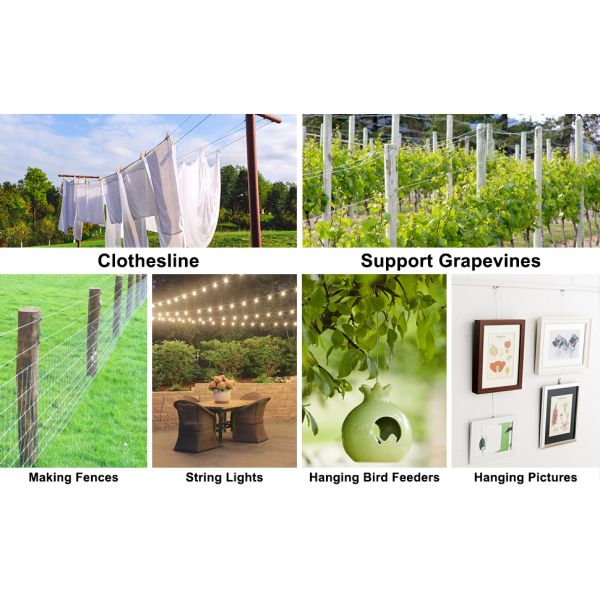 8xK31WS-EPIWRC Оцинкованная проволока 1960 сила разрыва 657.6kN для изгиба службы нержавеющей стали