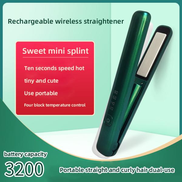 Flat Iron Ceramic Plate Hair Straightener , 50/60Hz Curling Iron Hair Straightener