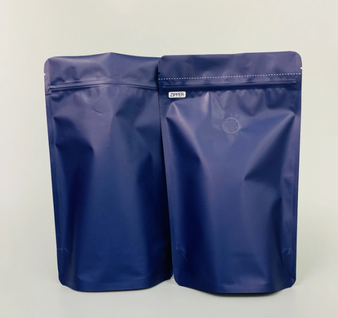 180 Micron Pure Color Aluminum Foil Bag For Nut Packaging