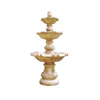 Outdoor Sandstone Garden Water Fountains With Thickness 3cm-5cm