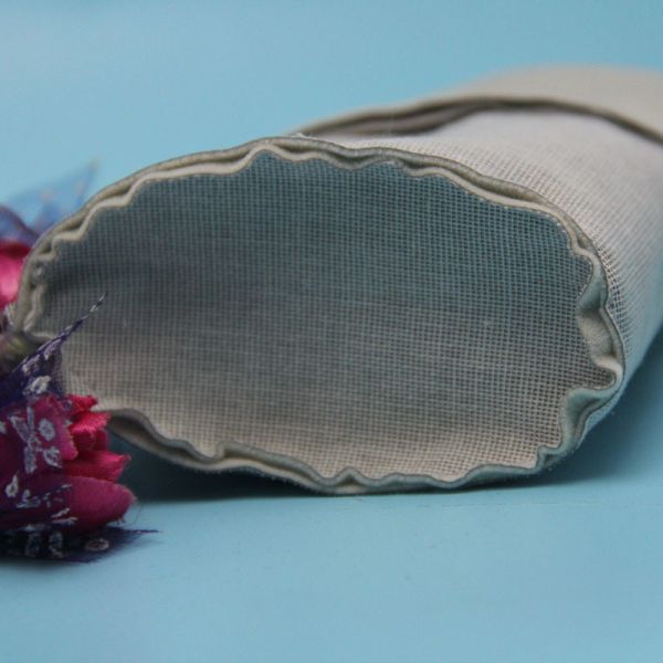 Customized Size Round Bottom Embossed Velvet Drawstring Bag