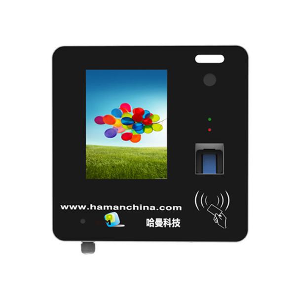 Cash register 32 inch wall mountable outdoor television enclosure touch screen  self service kiosk with thermal printer