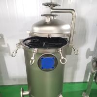 Casilla de filtro con conexión de brida de cartuchos múltiples con 222 elementos de filtro de anillo O