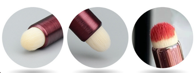 Щетка макияжа смеси губы одиночная, Универсальная щетка Консеалер детали цели