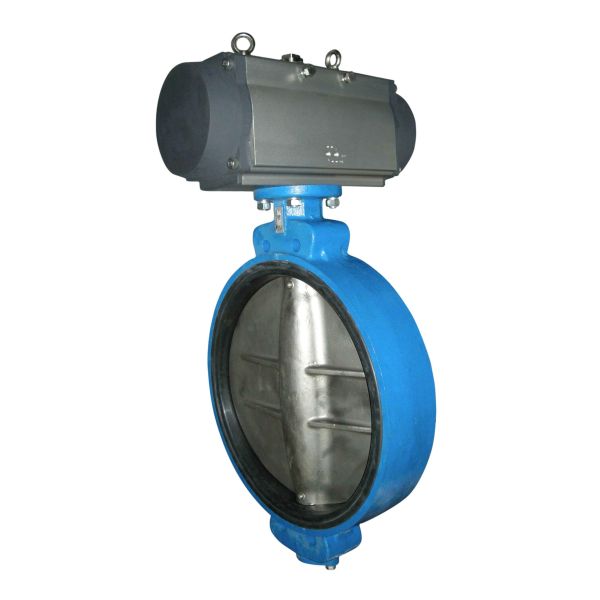 API 609 / ISO 5752 / BS5155 Standard Pneumatic Wafer Butterfly Valve