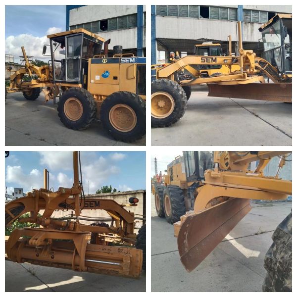 SEM 919 Used Motor Grader Road Maintainer 220HP 200L Fuel Capacity