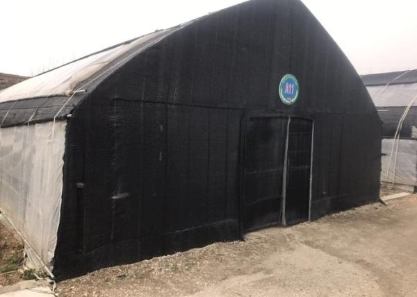 Strong Polytunnel Greenhouse 3m X 2m 9m 10m Growing Mushroom Natural Ventilation Shade Net