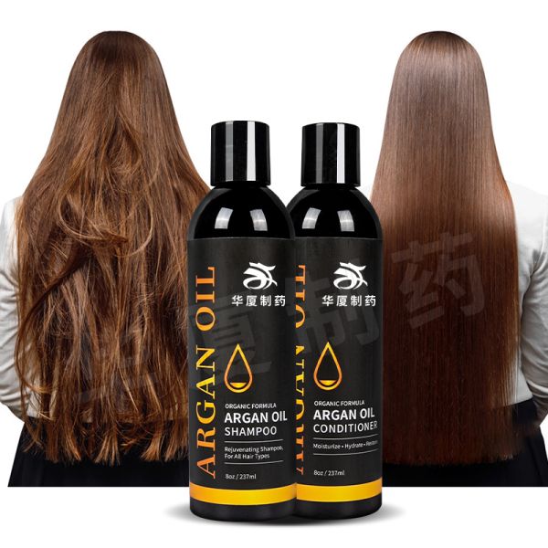 100 % Pure Natural Organic Anti Dangdruff Moisturizing Hair Shampoo Growth Argan Oil
