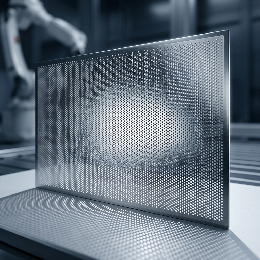 Factory Custom Micro Hole Punched Metal Plate