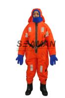 Polyester Flotation Suit Marine Insulated Immersion Suit For Survival At Sea