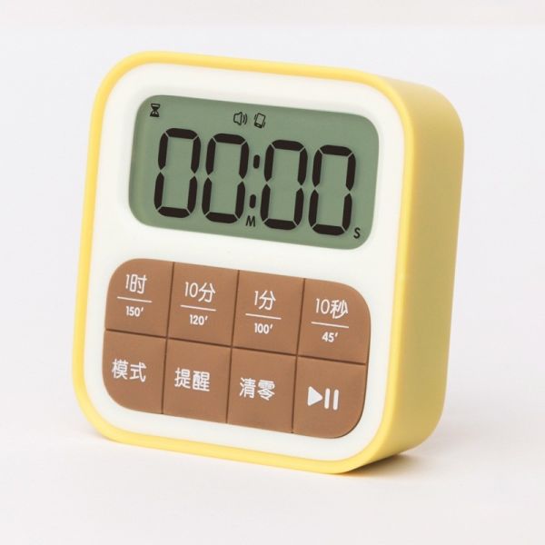 Factory Direct Sale Cube Fruit Timer Desk-Mounted Fashion Table Clock For Bedroom