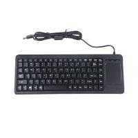 clavier en plastique industriel de taille compacte avec 88 principaux et Touchpad intégré