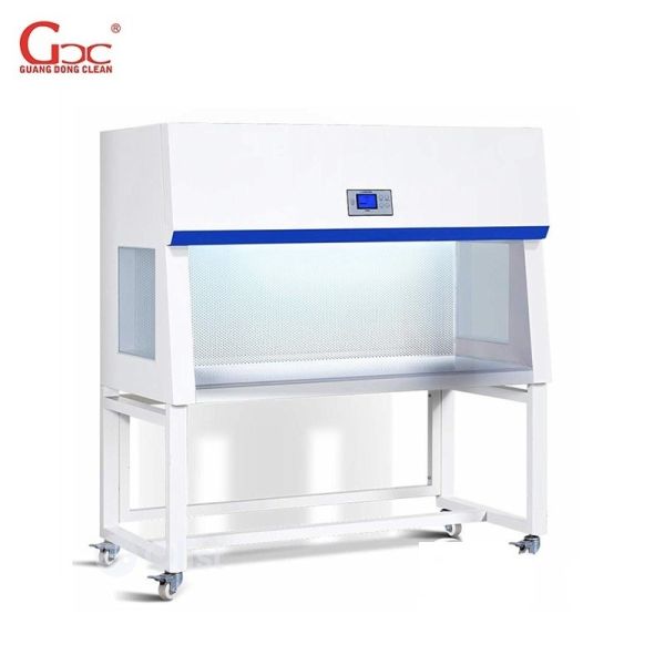 Cold Rolled Steel Level 100 Vertical Laminar Airflow Hood with Energy Saving Design