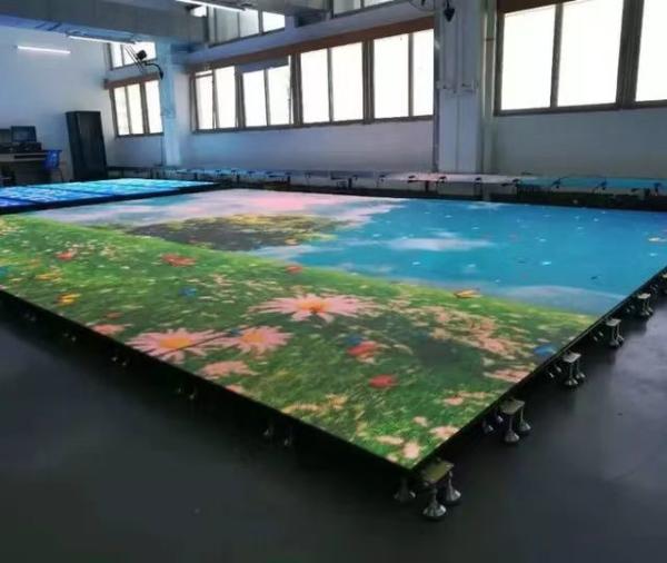 Light Up LED Dance Floor Rental 4.81mm Pitch Pixel Para o palco do casamento